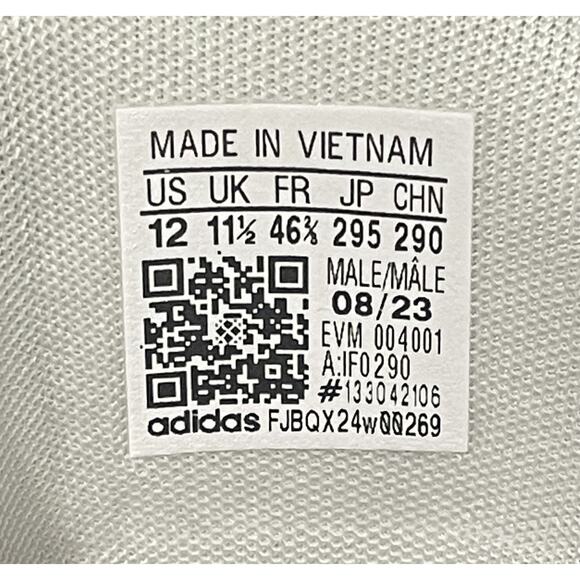 New Men’s Sz 12 Adidas S2G Boa 24 Wide Spikeless Golf Shoes White Black IF0290 - Picture 6 of 7